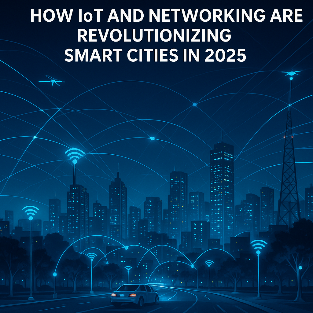 How IoT and Networking Are Revolutionizing Smart Cities in 2025